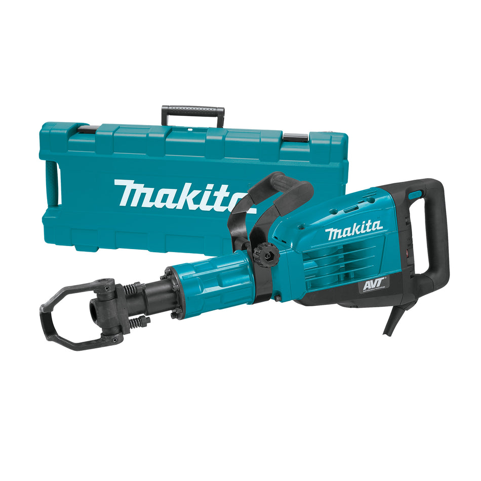 Makita - 42 lb. AVT Demolition Hammer, accepts 1‑1/8" Hex bits - HM1317CB