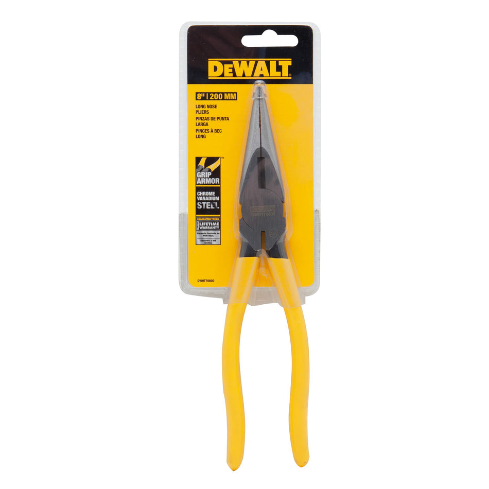 Dewalt 8 in. Long Nose Plier - DWHT70800