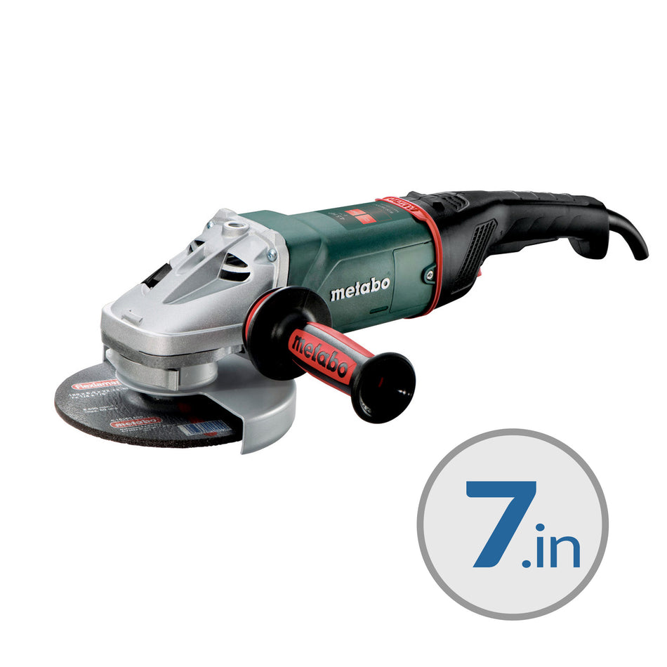 Metabo 7 in. Angle Grinder, W 24-180 MVT, 606466420