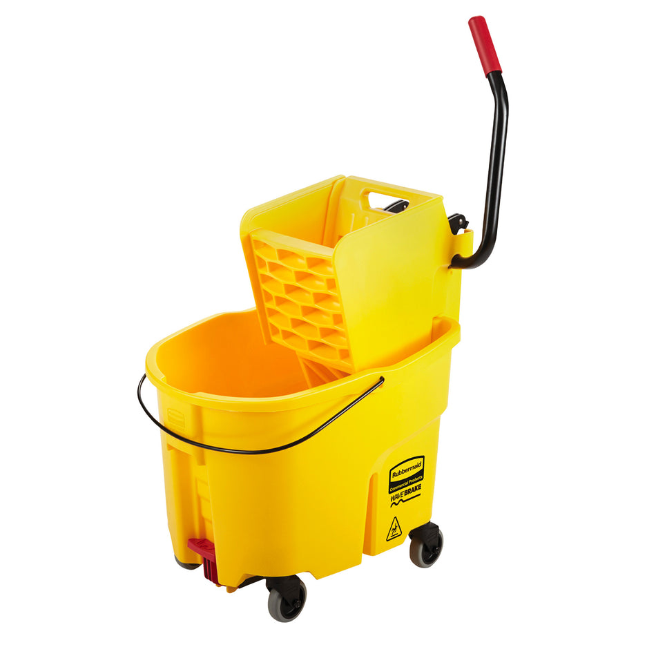 Rubbermaid 35 Qt. Side Press Bucket And Wringer - 2031764