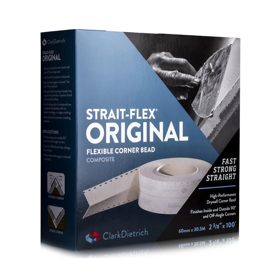 Strait-Flex Original Multi-Purpose Drywall Corner Bead - 100 ft. x 2-3/8 in.  (SO-100)