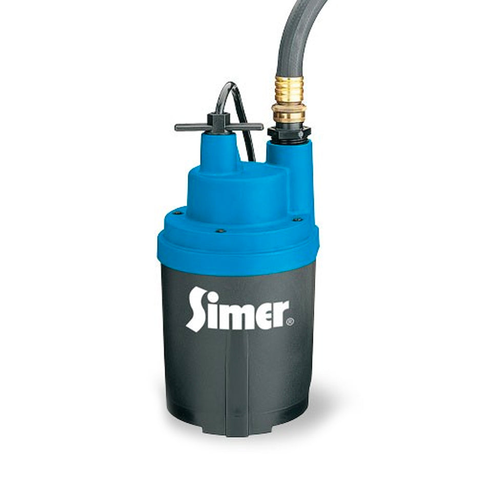 Simer 1/4 HP Electronic Submersible Utility Pump - 2330-03