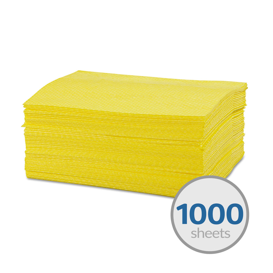 Yellow Rags - 1000 Sheets