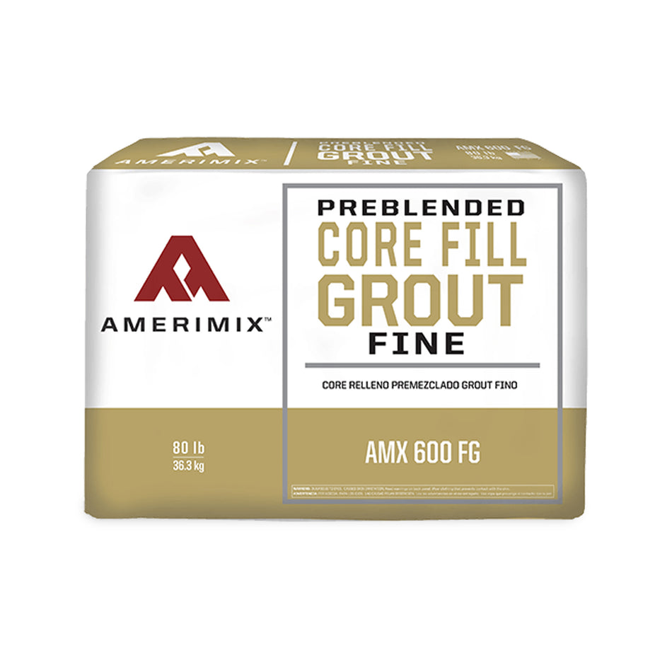 Amerimix AMX 600 FG Preblended Core Fill Fine Grout