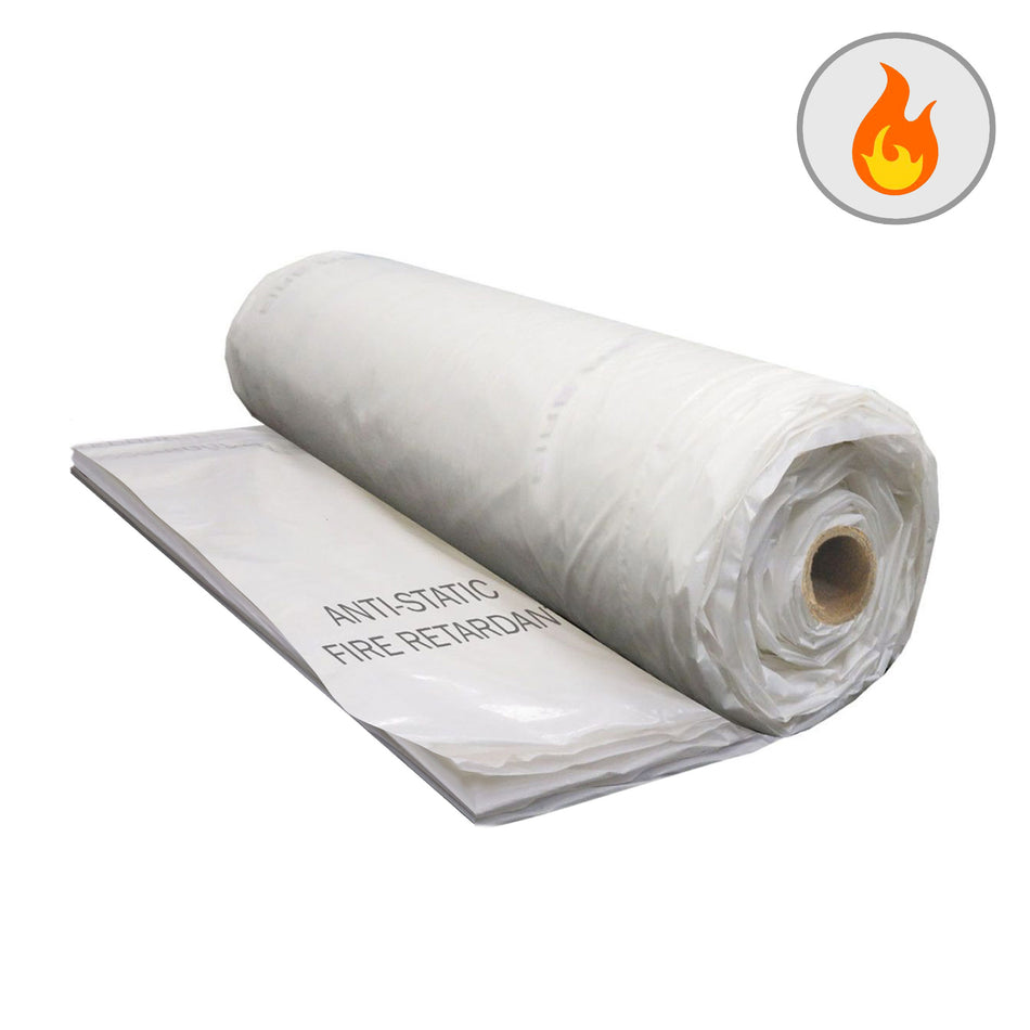 Woven Reinforced Anti-Static Poly Sheeting - Fire Retardant