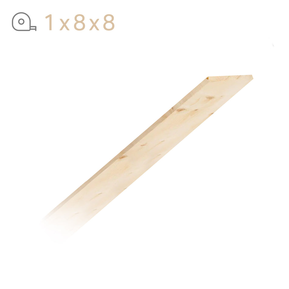 Douglas Fir 1 in. x 8 in. x 8 ft.