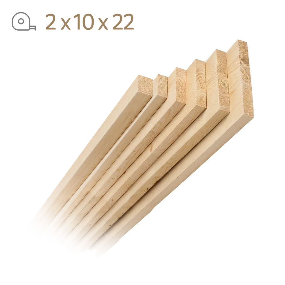 Douglas Fir - 2 in. x 10 in. x 22 ft.