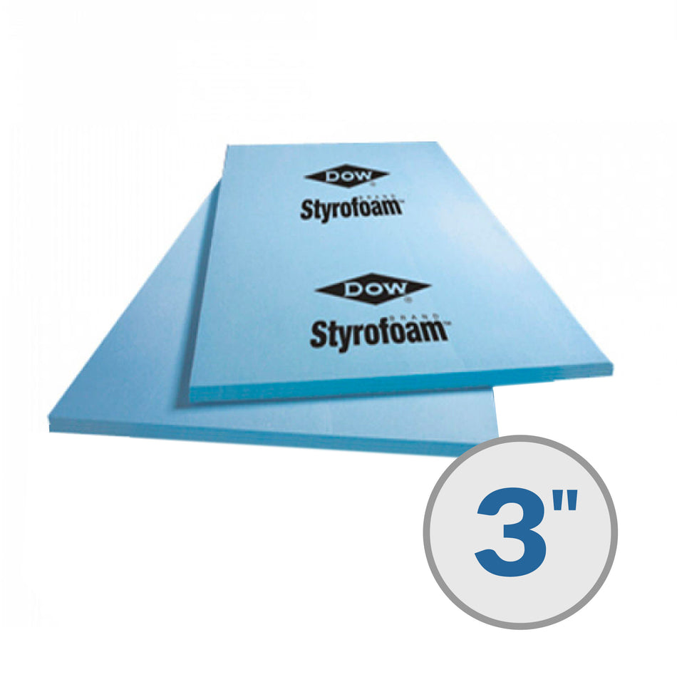 Dow Styrofoam - 3 in. x 2 ft. x 8 ft.