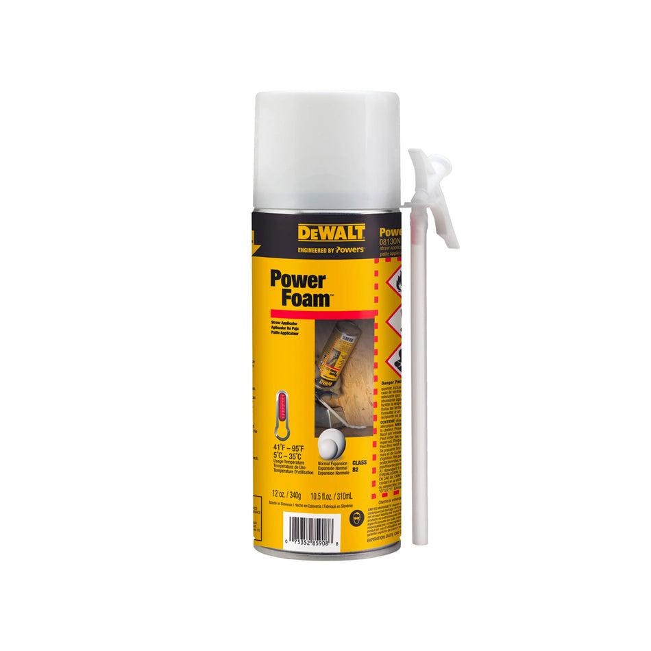 Powerfoam Expanding Polyurethane Foam - 12 oz