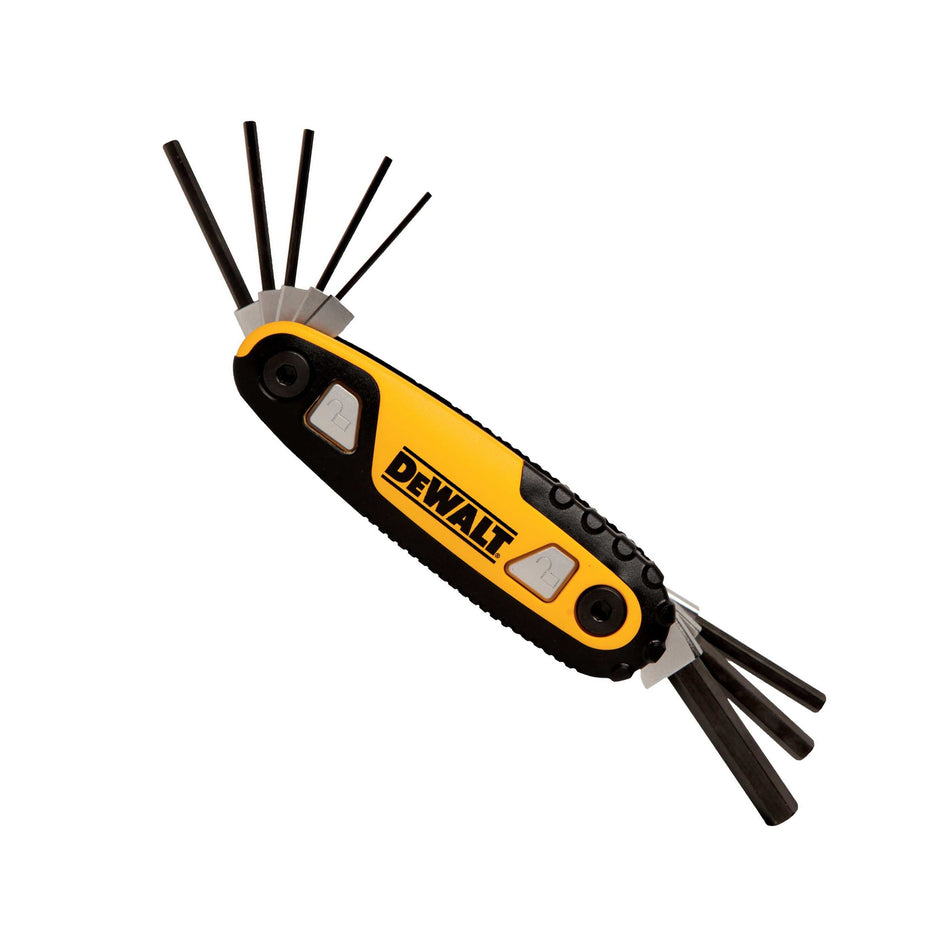 Dewalt Folding/Locking Hex Key Sets (mm) - DWHT70263M