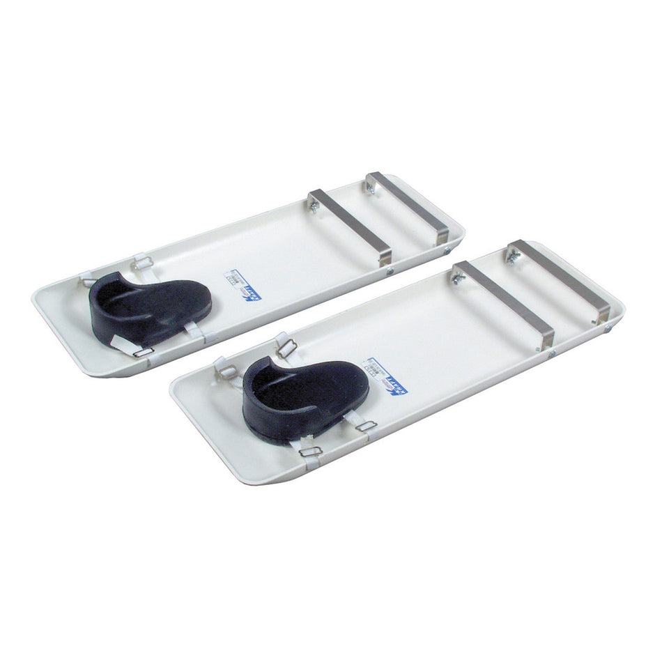 Kraft 30 in. x 10 in. Plastic Concrete Sliders (Pair) - CC153