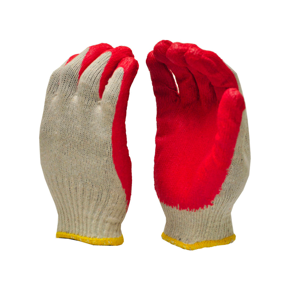 Red Dipped Latex Gloves