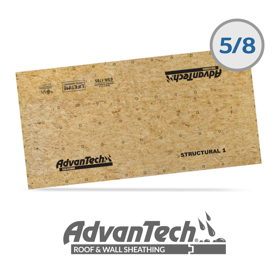 Advantech Sheathing Panel - 5/8 in x 4 ft. x 8 ft.