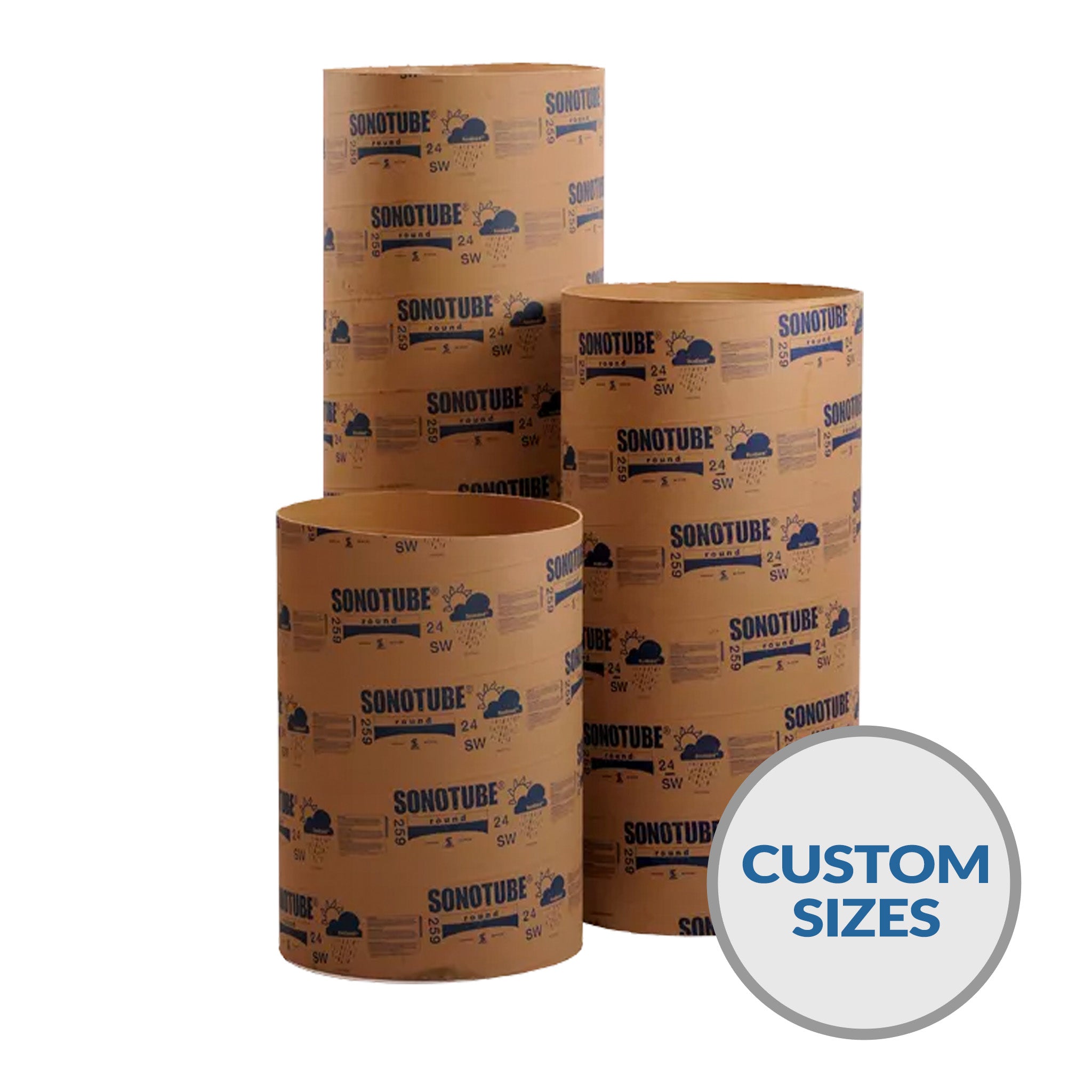 Sonotube round concrete forms custom sizes gcnyc