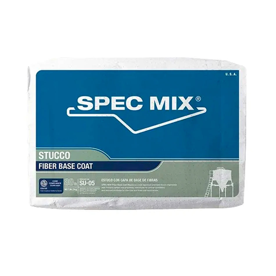 Spec Mix Fiber Base Pre-blended Cement Base Coat