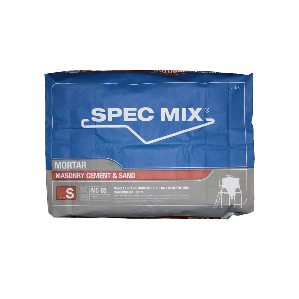 Spec Mix Type-S Mortar Mix - 80 lbs.